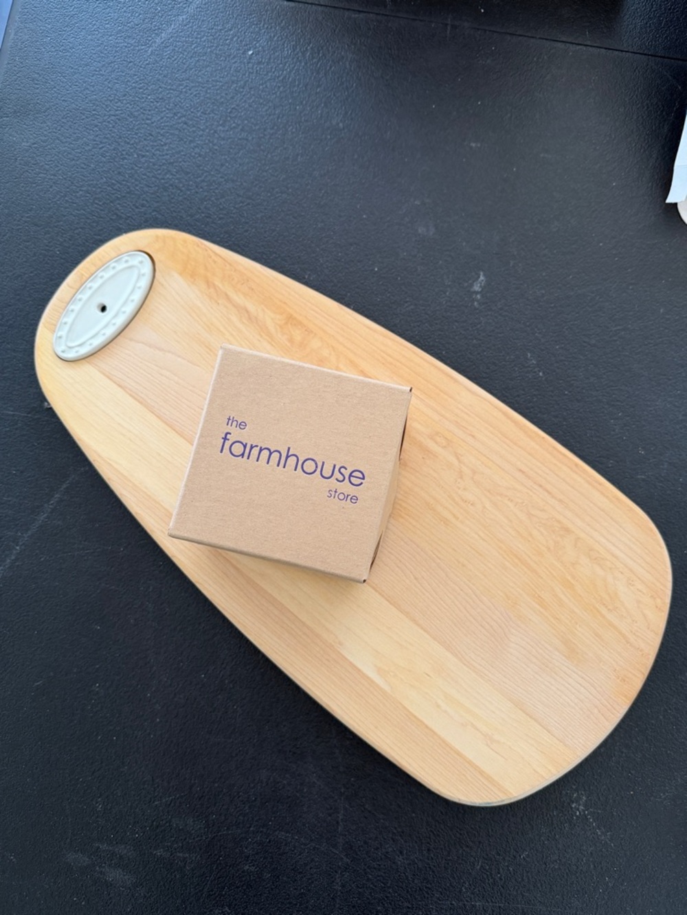 Nora Fleming Maple Tasting/Cutting/Serving Board & 2 Wedding Minis